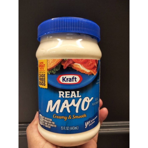 Kraft Real Mayo มายองเนส  443ml ราคาโดนใจ