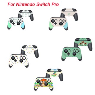 สติ๊กเกอร์ติดตกแต่งจอยเกมสําหรับ nintendo switch pro controller