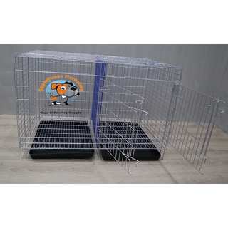 Cock Cage Galvanize 2 Doors (Panabong/Sabong /Kulungan Ng Manok/Gamefowl/Scratching Pen