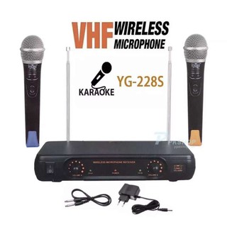 ไมค์ลอยคู่ Mastech YG-228S ระบบ VHF WIRELESS SYSTEM