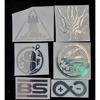 [Super Exquisite Sticker] Tomorrows Ark Game สติ๊กเกอร์โลหะสําหรับติดตกแต่งคอมพิวเตอร์โทรศัพท์มือถือ