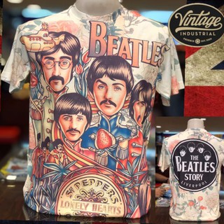 ส่งฟรี!!!เสื้อยืด พิมพ์ลายแนววินเทจ by pop vintage