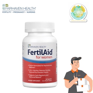 FertilAid for Women: Natural Fertility Vitamin with Vitex, Support Cycle Regularity and Ovulation