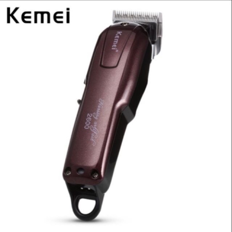 Kemeiปัตตาเลี่ยนไร้สายเครื่องมือตัดผมมืออาชีพ KM-2600 (สีแดง) อย่างดี (ใหม่ล่าสุด)ยี่ห้อ: Kemei- รุ่