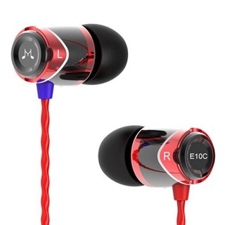 Soundmagic E10C หูฟังมีไมค์รองรับ Smartphone (สีแดง)