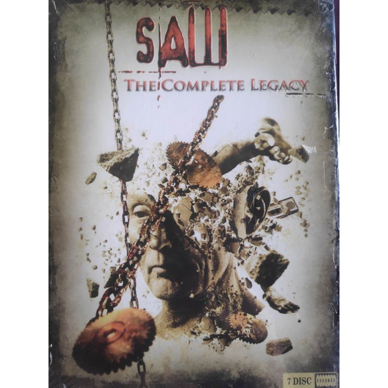 DVD Boxset Saw1-7 ดีวีดีบ็อกเซต Saw ภาค1-7 มีเสียงไทย ซับไทย