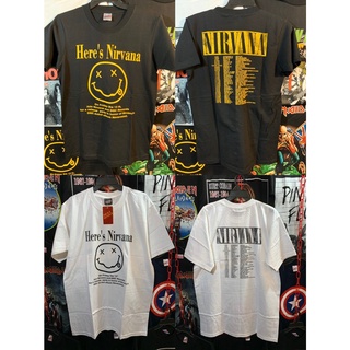 NR140 เสื้อยืดวงร็อค NIRVANA เนวานา เสื้อวง เสื้อยืดเนวานา เสื้อวินเทจ