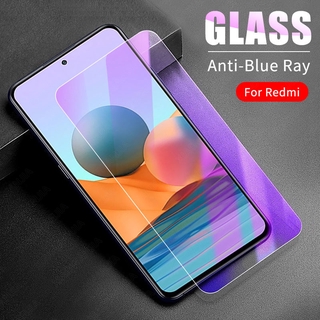 ป้องกันแสงสีฟ้า ฟิล์มกระจกนิรภัย สำหรับ Xiaomi Mi Redmi Note 10 Pro 9T Poco F3 X3 Pro