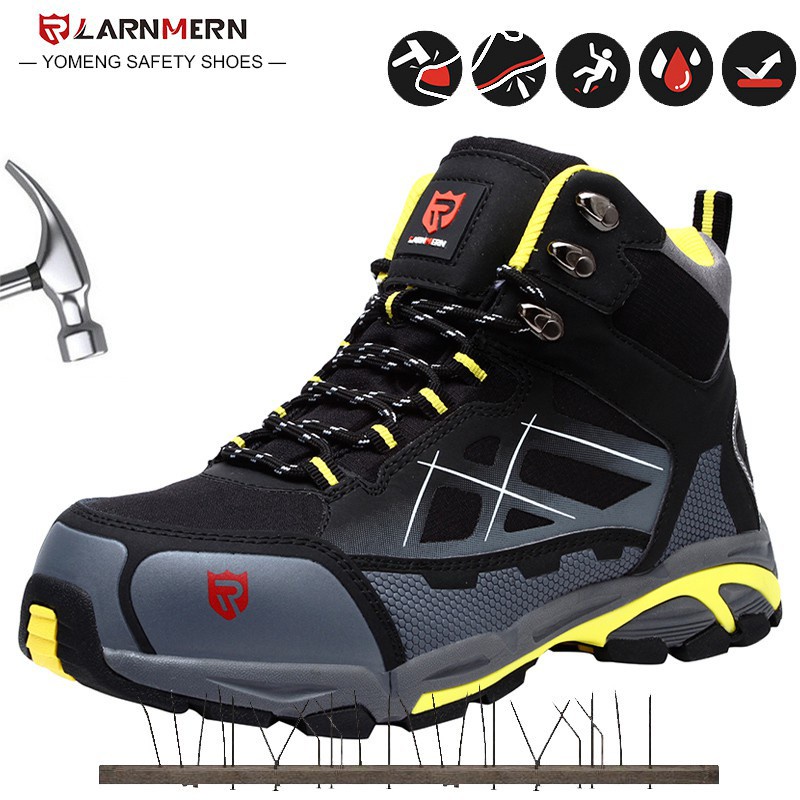 รองเท้าเซฟตี้ Safety Shoes รองเท้านิรภัย หัวเหล็ก LARNMERN LM170201