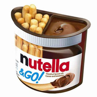 Nutella &amp; Go นูเทลลา พร้อมบิสกิตแท่ง 48g ช็อคโกแลต นูเทลล่า นูเทลล่าโก นูเทลล่าจิ้ม แยมนูเทลล่า ขนมติดบ้าน