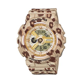 นาฬิกา คาสิโอ Casio Baby-G Girls Generation Leopard series รุ่น BA-110LP-9A