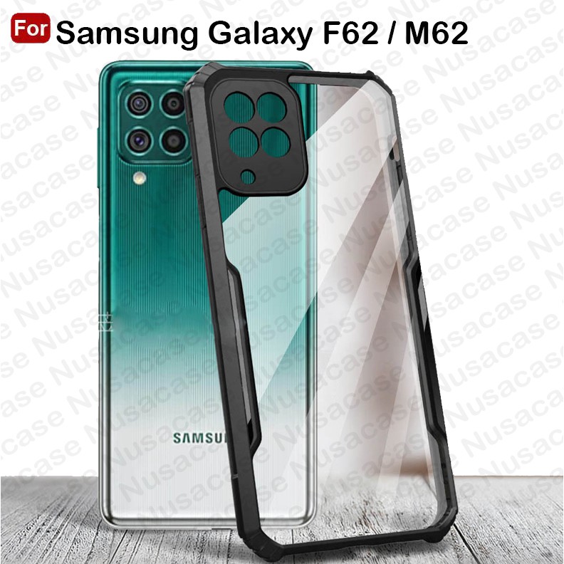 Samsung Galaxy F62 / M62 Hardcase Armor TPU เคสใสกันกระแทก