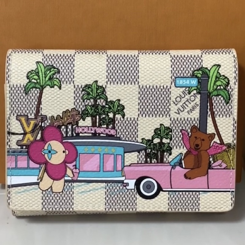 New! Louis Vuitton Victorine Wallet (Christmas Animation 2021 ลาย Hollywood)