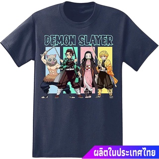 ผ้าฝ้ายคอกลมข้อเสนอพิเศษ นักล่าปีศาจ แอนิเมชั่นญี่ปุ่น Demon Slayer Mens Anime T-Shirt Kimetsu No Yaiba Shirt - Tanjiro