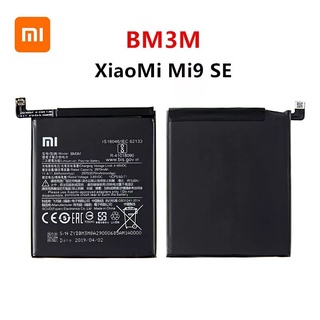 Xiao Mi BM3M 3070MAh แบตเตอรี่สำหรับ Xiaomi 9 Se Mi9 SE Mi 9SE BM3M คุณภาพสูงเปลี่ยนแบตเตอรี่