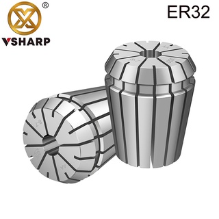 Vsharp Er32 เครื่องแกะสลัก Cnc ความแม่นยําสูง Cnc อุปกรณ์เสริม Cnc 0.008 มม.