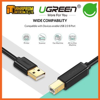 สายปริ้นเตอร์ ยาว 3 เมตร Cable PRINTER USB2 (3M) UGREEN 10351.