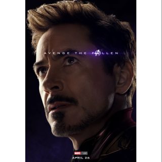 Poster AVENGERS ENDGAME IRONMAN  (Tony) (โปสเตอร์)