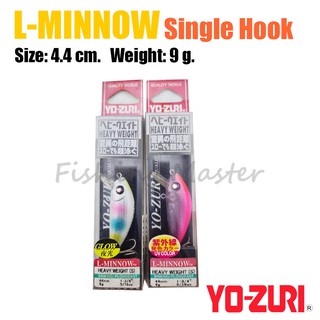 YO-ZURI L-MINNOW HEAVY WEIGHT (F953)  เหยื่อปลอม เหยี่อตกปลา เหยื่อ อุปกรณ์ตกปลา ขนาด 4.4 cm.