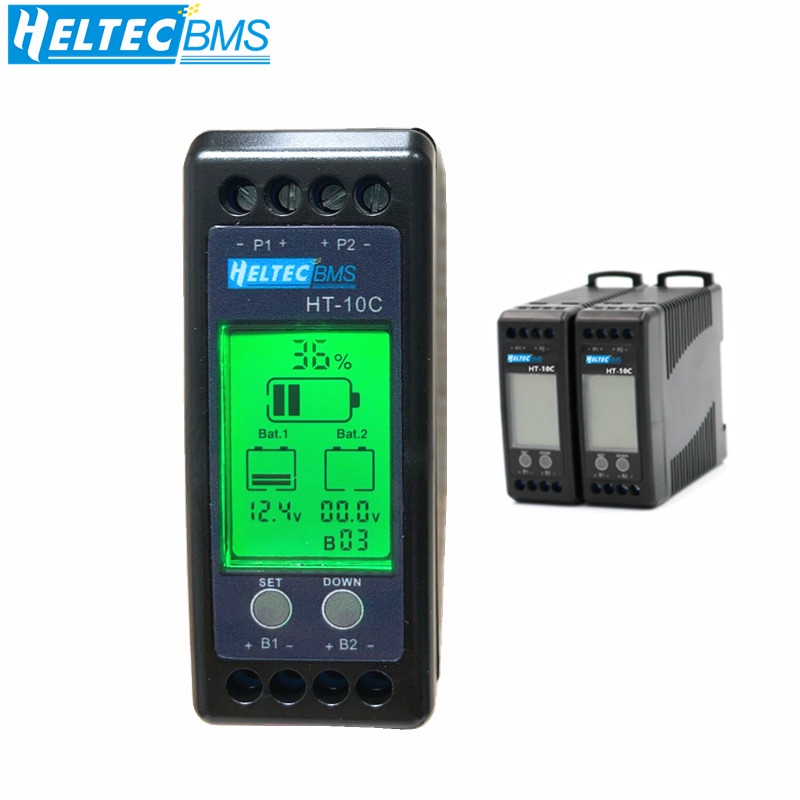 Heltec 12V Lead Acid Battery Equalizer 10A Active Balancer Lipo/Lifepo4 Connected in Parallel Series