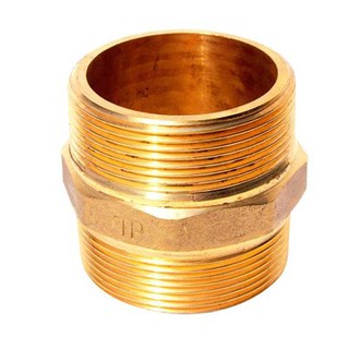 ข้อต่อ นิปเปิ้ล BRASS TP 3/4 นิ้ว อุปกรณ์เดินท่อ งานระบบประปา TP 3/4" BRASS NIPPLE