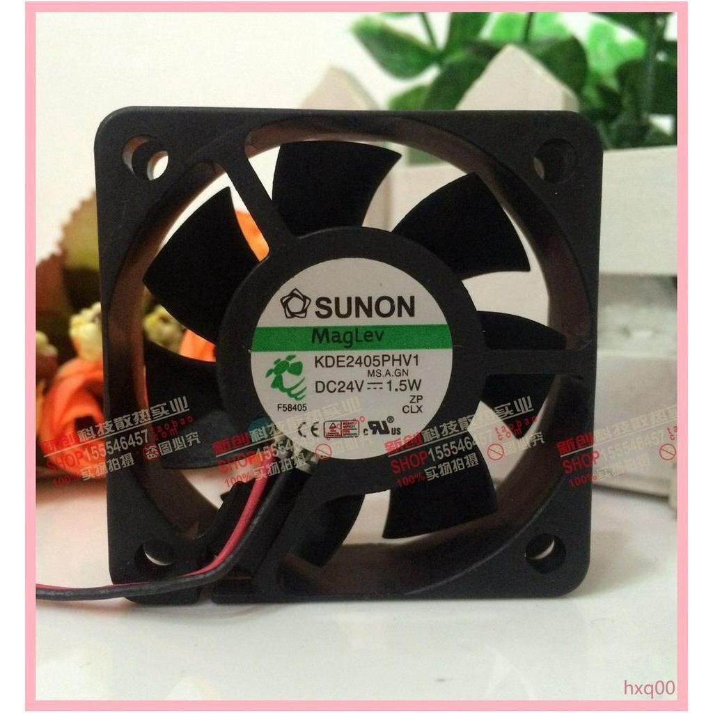 Jianzhun/SUNON KDE2405PHV1 5015 24V 1.5w 5CM พัดลมระบายความร้อนความชื้น