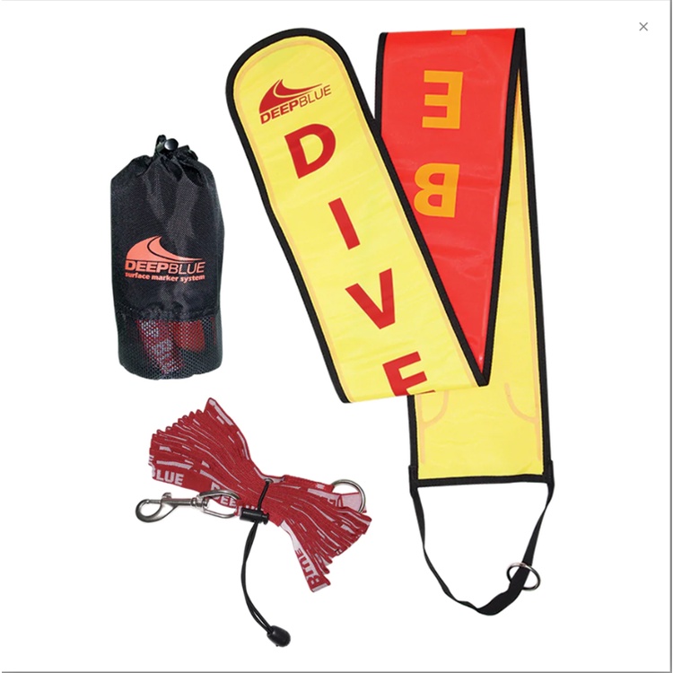 DEEP BLUE-SMB with Deployment Webbing & Bag