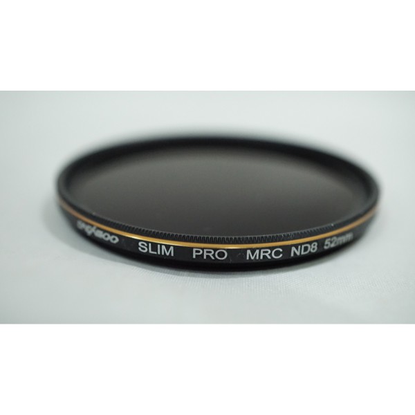 Cacagoo 52mm ND 8 - Neutral Density Slim ND8 Filter 52 mm