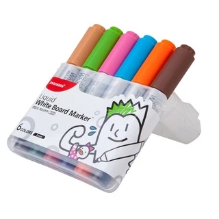 *1ด้าม/ยกแพค* ปากกาไวท์บอร์ด ไวท์บอร์ด โมนามิ รุ่น220 Monami SigmaFlo หัวกลม 2.0 มมWhiteboard Pen ไม่แตก ไม่ทิ้งคราบ