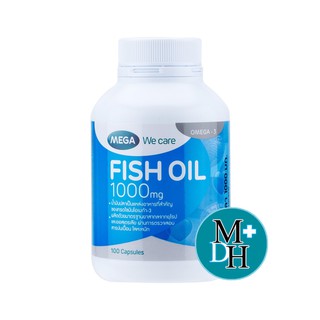 Mega We Care Fish Oil 1000mg 100 เม็ด (1ขวด) 02259