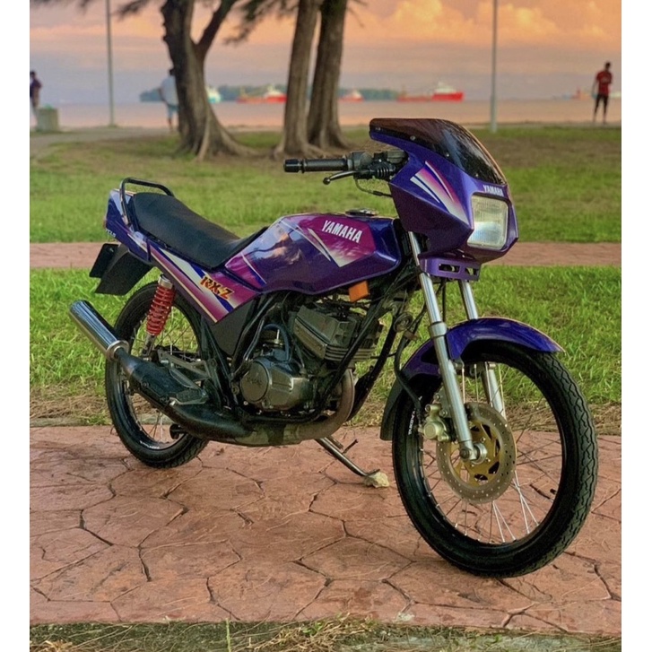 ฝาครอบ RXZ ชุด TERUNG สีม่วง BOSH OEM