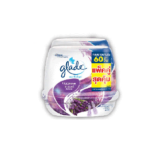 เกลดเซ็นท์เต็ด เจลหอมปรับอากาศ กลิ่นลาเวนเดอร์ 180กรัม แพ็คคู่ Glade Scented Gel Air Freshener