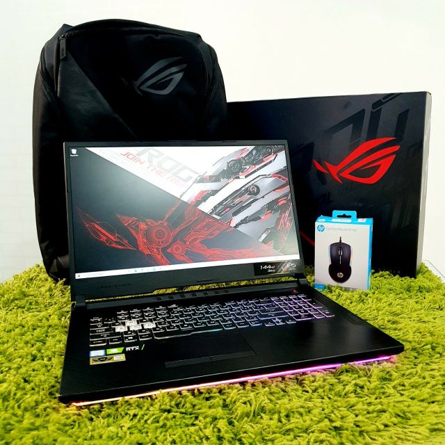 ASUS ROG STRIX G G731GV I7 Gen9 RTX2060 SSD 512gb HDD 1tb Ram 16gb แรงสุด ใหม่มาก ประกันถึง 3/2022