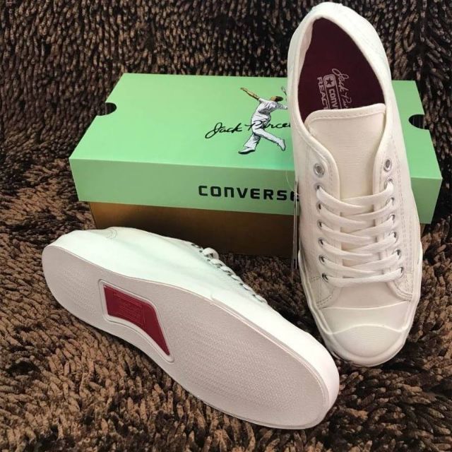 รองเท้าผ้าใบ converse  สีขาว 36-44 มีพื้นสองสี