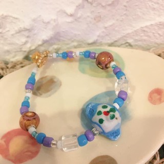 Cute ceramic 🍇🧊bracelets mixer blue purple 💜🤍✨