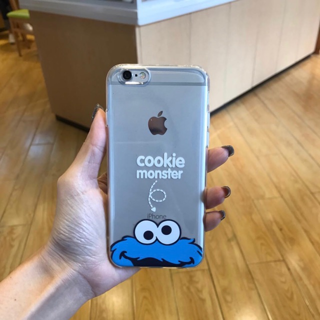 เคส iphone6 ,6s ลาย sesamestreet cookie monster เคสซิลิโคนนิ่มของใหม่ไอโฟน6