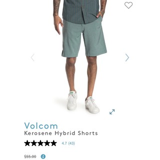 volcom Kerosene Hybrid short