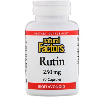 Natural Factors, Rutin, 250 mg, 90 Capsules