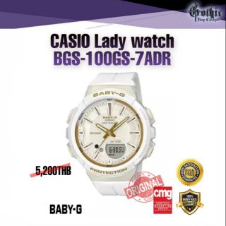 Casio lady watch BGS-100GS/100SC-7ADRแท้100%