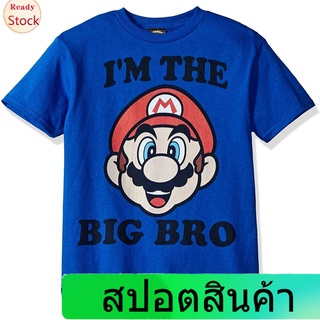 เสื้อยืดผู้ชายและผู้หญิง Nintendo Boys Big Bro Graphic T-shirt Popular T-shirts