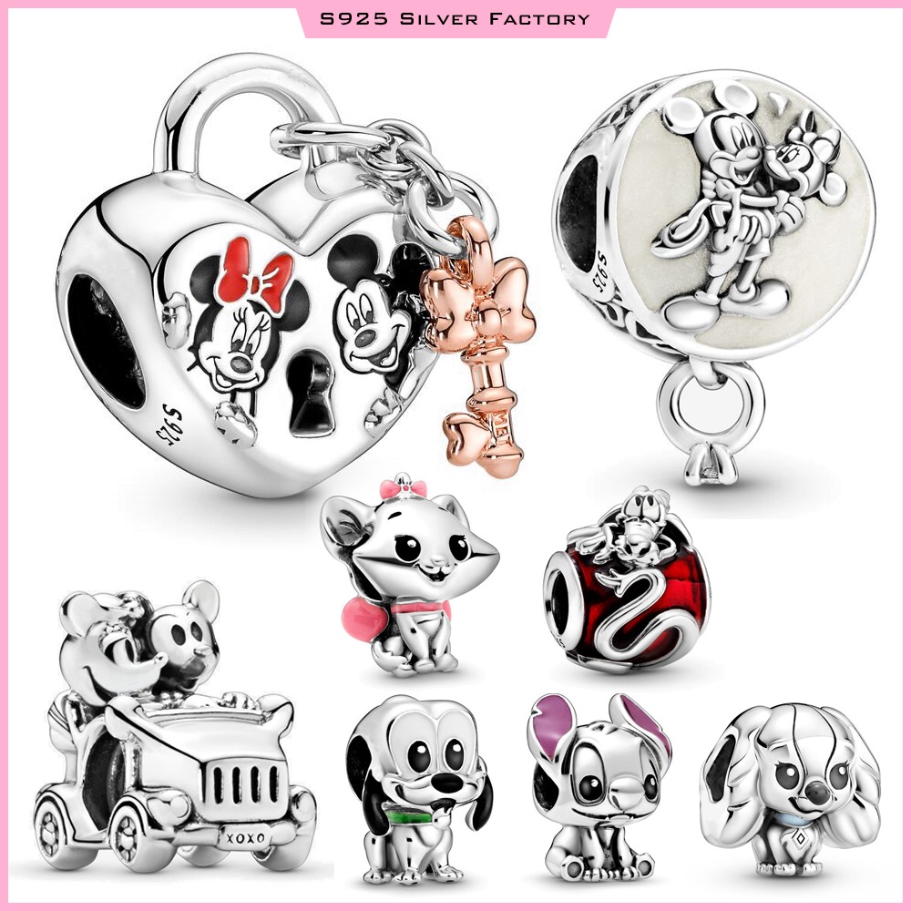 เครื่องประดับ ลูกปัดสามมิติ รูปแมวเชสเชียร์ Disney S Ni Alice in Wonderland DIY