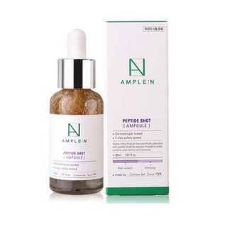 แอมเพิล เซรั่มเปปไทด์บำรุงเข้มข้น Ample N Peptide Shot Ampoule จากโคเรียน่าแลป (30ml) ของแท้ 💯