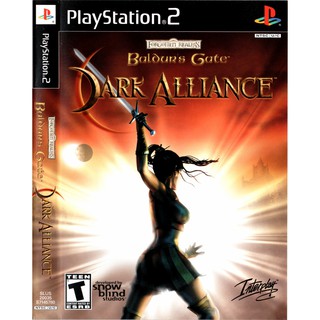 แผ่นเกมส์ Baldurs Gate Dark Alliance PS2 Playstation2 คุณภาพสูง ราคาถูก