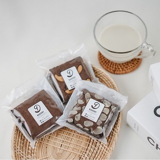 ราคา[กรอกโค้ด PLJ7CF3Z ลด 30.-] คลาสสิคบราวนี่ 🍫 Classic Brownies ขนม ไร้ไขมันทรานส์ ดีต่อสุขภาพ