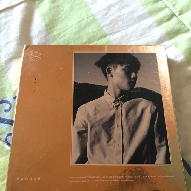 อัลบั้ม EXODUS DO/KYUNGSOO KOREAN VER. (ALBUM เท่านั้น)