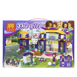 ProudNada Toys ตัวต่อเลโก้ร้านกีฬา(กล่องใหญ่สุดคุ้ม) LELE 37038 The girl 338 PCS 37038