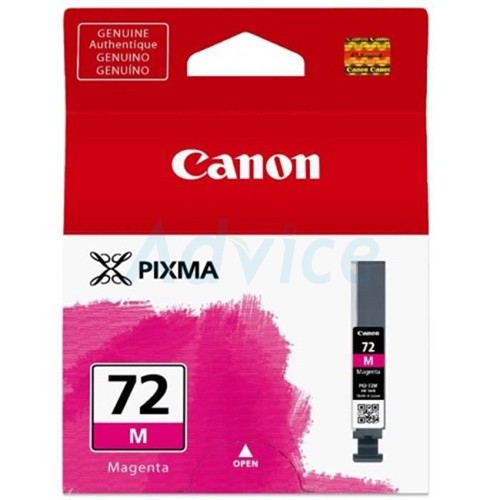 CANON PGI-72 M  แดง-ชมพุู Canon : Pixma PRO-10 แท้ศูนย์+ของใหม่คุณภาพ100%