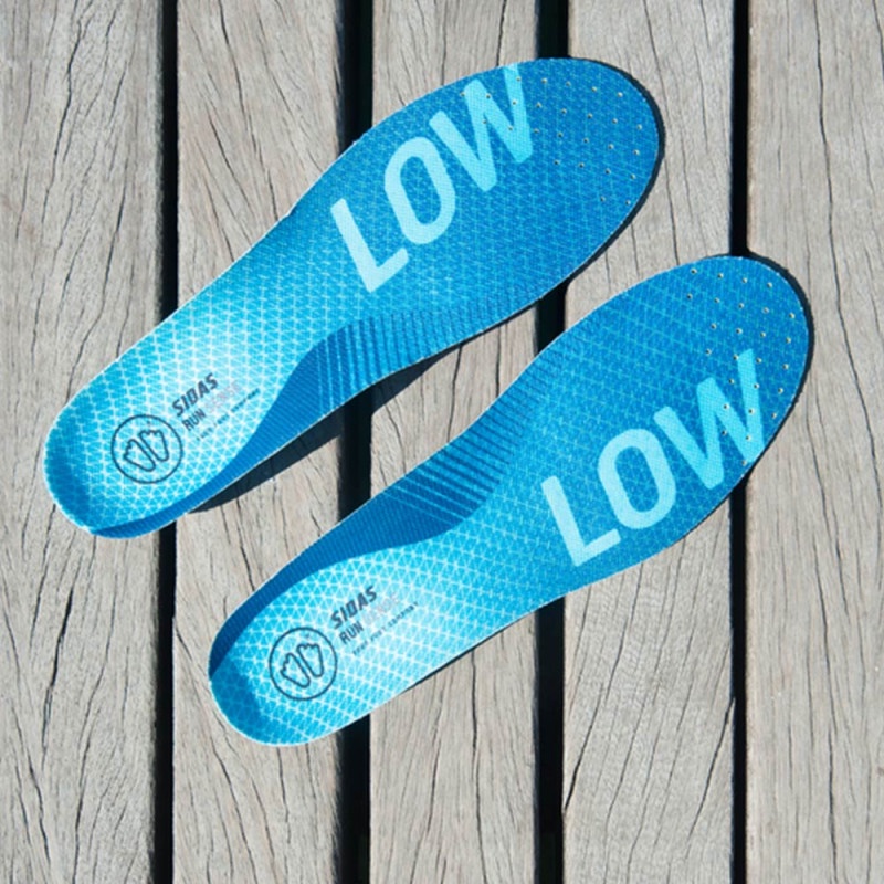 SIDAS 3Feet® RUN Sense LOW แผ่น Insole นักวิ่ง 'เท้าแบน'
