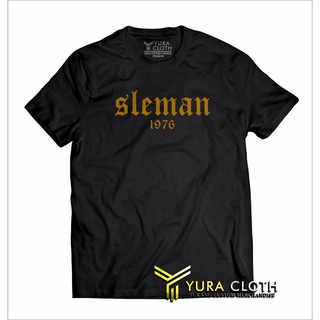 เสื้อยืด ผ้าฝ้าย พิมพ์ลาย Sleman 1976 PSS BCS SLEMANIA COTTON COMBED 30S สําหรับผู้ชาย