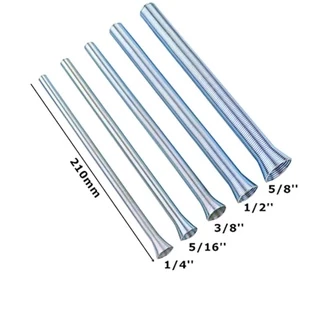 ชุดดัดแป๊ป สปริง 5ขนาด 1/4,5/16,3/8,1/2,5/8 ชุดดัดท่อแอร์ ทองแดง อลูมิเนียม สแตนเลส ชุดดัดท่อ ดัด ท่อ แป๊บ แอร์ แป๊ป